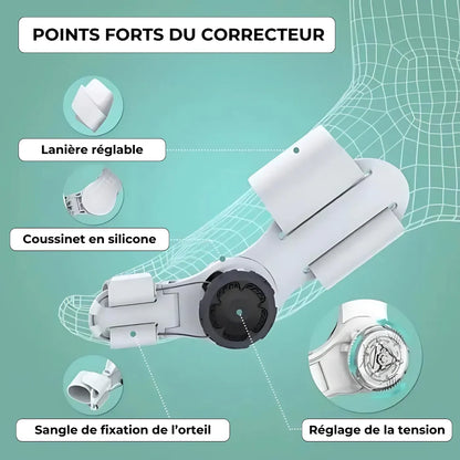Correcteur d'hallux valgus